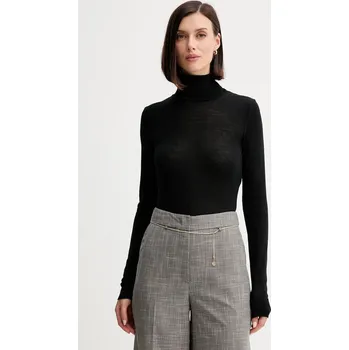 Dámský svetr Vlněný svetr Simona Corsellini A25CPMGE0201 černá 99X, vel. L