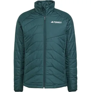 Pánská bunda Pánská bunda adidas MULTI TERREX INS JACKET M Tmavě zelená, Bílá