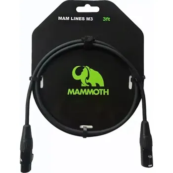Audio kabel Kabel mikrofonní Mammoth MAM LINES M3