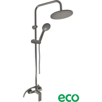 Vodovodní baterie SLEZÁK RAV LABE Vanová Baterie Nástěnná Stará Mosaz L002.5/2SM provedení: páka 1