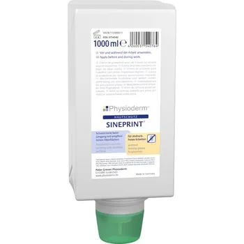 Péče o ruce Physioderm SINEPRINT® Pracovní krém na ruce proti otiskům - 1l