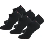 Ponožky FILA Sneaker Sock 6-pack Unisex black 39-42