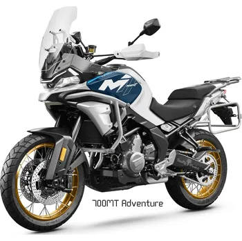 Elektrický skútr CFMOTO 700MT Adventure od Throttle Punks Barva: Bílá