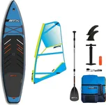Paddleboard STX WindSUP Hybrid Tourer 12' TEAL/ORANGE komplet s plachtou - nafukovací - plocha: 2,0m