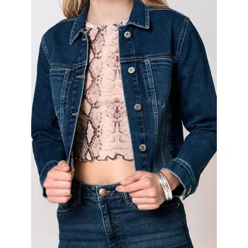 Dámská casual bunda Sinsay - Džínová bunda - námořnická modrá - 784FI-59J - 784FI-59J-M