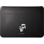 Karl Lagerfeld Saffiano Karl and Choupette NFT Computer Sleeve 13/14" černé