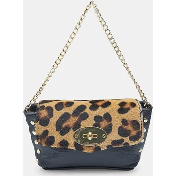 Kabelka Baťa mini kožená kabelka s řetízkem