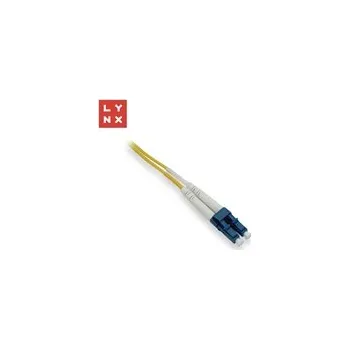 Kabel LYNX duplexní patch kabel SM, OS2, LC/LC, 9/125µm, 0,5m