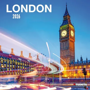Kalendář Nakladatelství Tushita Verlag Nástěnný kalendář London at Twilight 2026