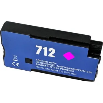 Počítačové příslušenství Inkoustová kazeta - HP 3ED68A (712) - magenta - kompatibilní