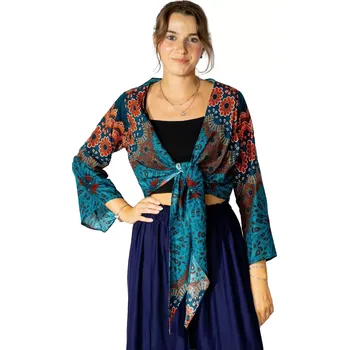 Bolerko Bolerko s potiskem a se zavazováním Isolde Kasem, Sittar.cz UNI