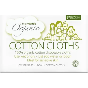 Papírový ubrousek Simply Gentle Organické ubrousky 50 ks