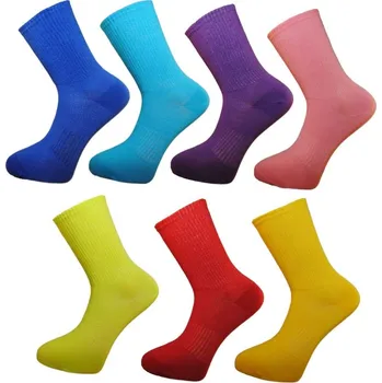 FX-FARBES jednobarevné antibakteriální ponožky s ionty stříbra FUXY 41-46 oranžová