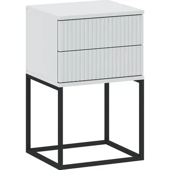 Noční stolek Noční stolek CADRO 2S NR8 - bílý