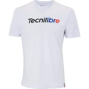 Chlapecké tričko Chlapecká trička Tecnifibre Club Tee Junior - white Bílý (L)