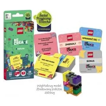 Stavebnice LEGO Lego Recreate. Karty wyzwań. Natura - Ameet Studio; Books, Macmillan Children's