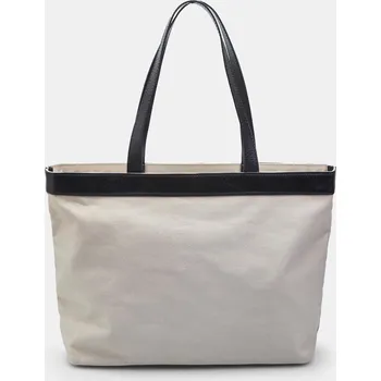 Kabelka Baťa shopper velká kabelka z textilu a kůže