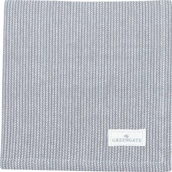 Papírový ubrousek GreenGate Bavlněný ubrousek Alicia Pale Grey