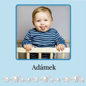 Fotokniha Fotokniha online v pevné vazbě za 599 Kč. Vyrobíme do 48 hod. Formát 21x21 cm. Motiv dětská modrá