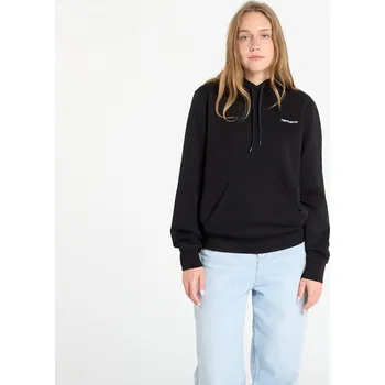 Pánská mikina Mikina Carhartt WIP Hooded Script Embroidery Sweat UNISEX Black/ White L