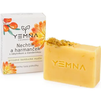 Mýdlo YEMNA Měsíček a heřmánek - přírodní mýdlo 100 g