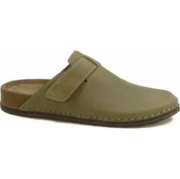 Pánské pantofle Santé CB/50561 KAKI pánské vycházkové pantofle Velikost: 45