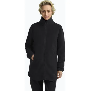 Dámská větrovka Dámská trekingová bunda Jack Wolfskin High Curl Coat black