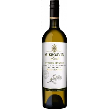 Víno Mikrosvín Ryzlink rýnský 0,75l, Flower line