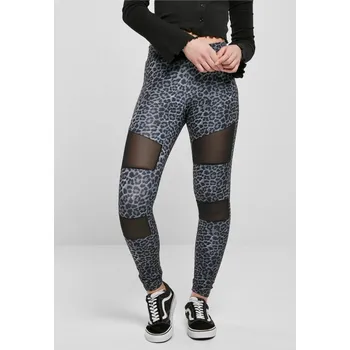 Dámské legíny Ladies Tech Mesh AOP Leggings - snowleo 3XL