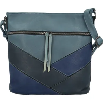 Kabelka Trendy dámská koženková crossbody kabelka Nicoll, modrá