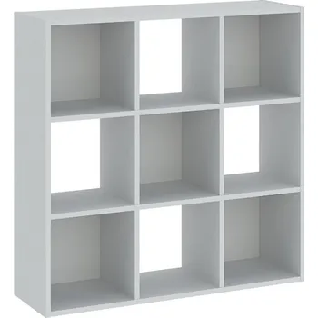 Knihovna Regál CATCHY 9P - bílý