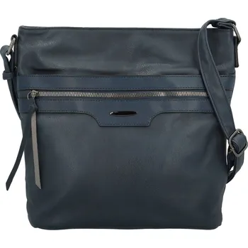 Kabelka Trendy dámská koženková crossbody kabelka Hazel, modrá