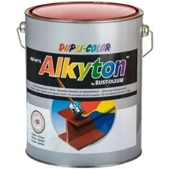barva na kov Alkyton RAL 3000 ohnivě červená antikorozní barva 5 L