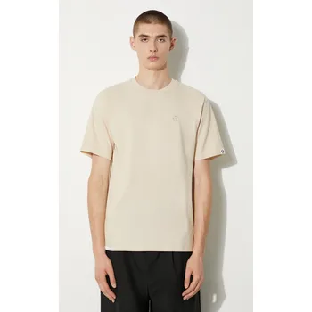 Bavlněné tričko AAPE Tee, M, béžová, 02X