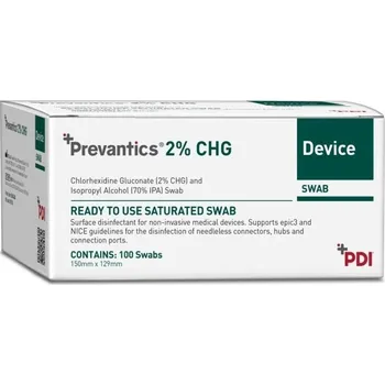 Dezinfekce Prevantics 2%CHG Device Swab 100ks