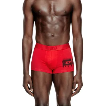 Boxerky SPODNÍ PRÁDLO DIESEL DAMIEN-D-BOX-3PACK BOXER-SHORTS RED