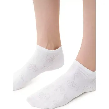 Pánské ponožky DÁMSKÉ LETNÍ PONOŽKY 114 bílá 38-40