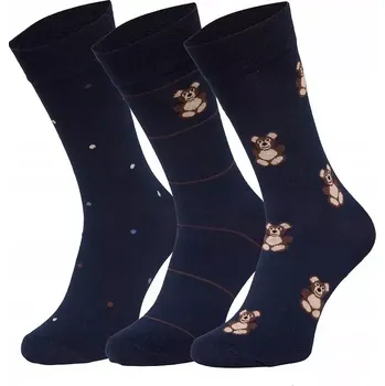 Pánské ponožky Ponožky Cornette Premium A64 A'3 39-47 směs barev 39-41