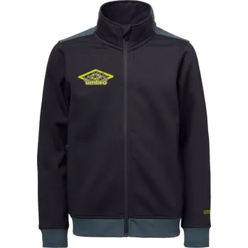 Chlapecké oblečení Dětská mikina Umbro HARALD 164/170 Černá, Tmavě zelená, Žlutá