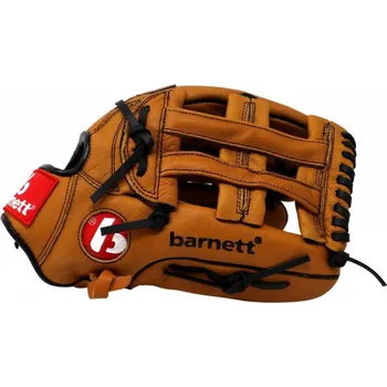 Rukavice BARNETT kožené baseballové rukavice REG SL-127 KAŠTANOVÁ