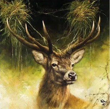 Papírový ubrousek E-myslivost Papírové ubrousky s mysliveckým motivem