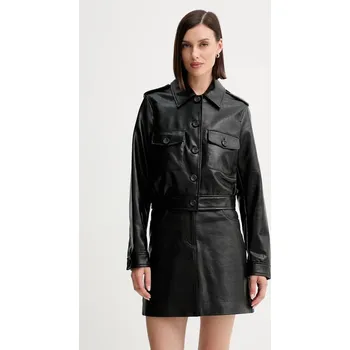 Bunda Guess DORA černá barva, přechodná, W5YL35 WHGW0 W5YL35.WHGW0 99X, vel. L