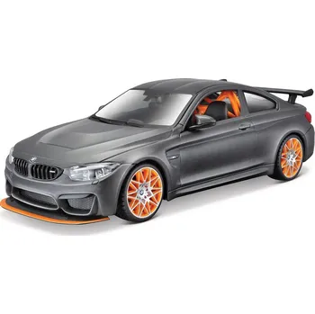 autíčko Maisto Kit BMW M4 GTS 1:24 šedá metalíza - expresní doprava