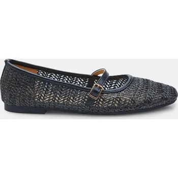 Dámské baleríny Baťa dámské letní baleríny z rafie černé, vel. 36