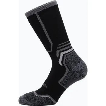 Pánské ponožky Ponožky Jack Wolfskin Trek Merino CL black