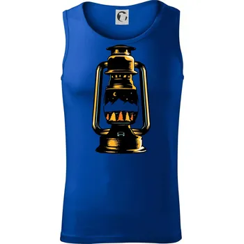 Petrolejka s horami - Tílko pánské Core - 2XL ( Královská modrá )
