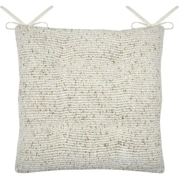 Podsedák Podsedák na židli AMAZONICA krémová/zlatá 38x38x4 cm France