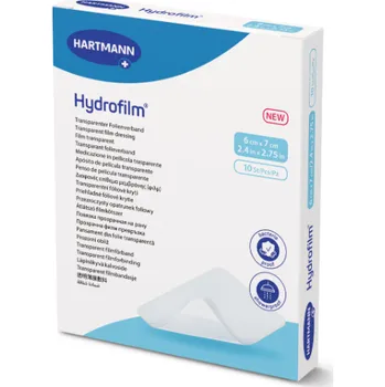 Krytí na ránu Samolepicí transparentní obvaz Hydrofilm 6 x 7 cm