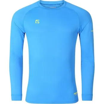 Pánské funkční triko s dlouhým rukávem PROGRESS THERMATEX LS 2XL Modrá, Žlutá