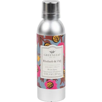 Osvěžovač vzduchu Greenleaf Prostorová vůně ve spreji Rhubarb & Oak bez aerosolu